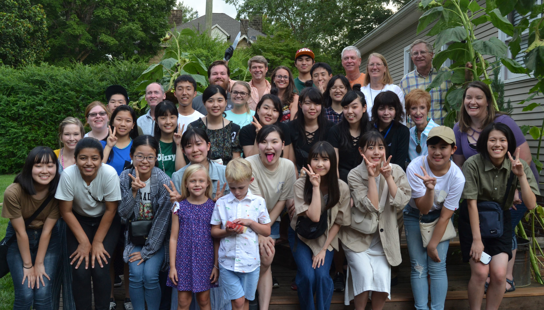 A visit from the sister city